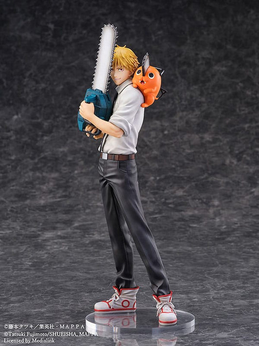 Chainsaw Man S-Fire PVC Statue 1/7 Denji & Pochita 24 cm 4580779527701