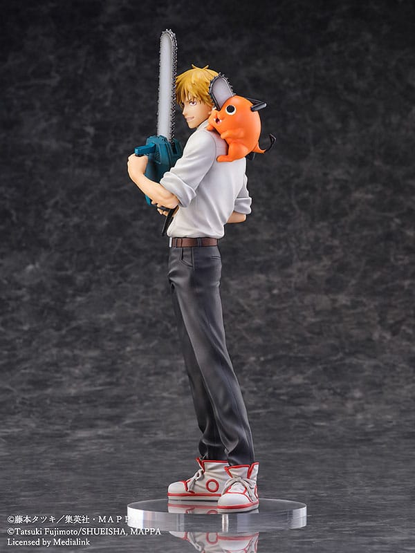 Chainsaw Man S-Fire PVC Statue 1/7 Denji & Pochita 24 cm 4580779527701