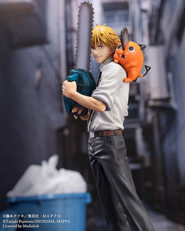 Chainsaw Man S-Fire PVC Statue 1/7 Denji & Pochita 24 cm 4580779527701