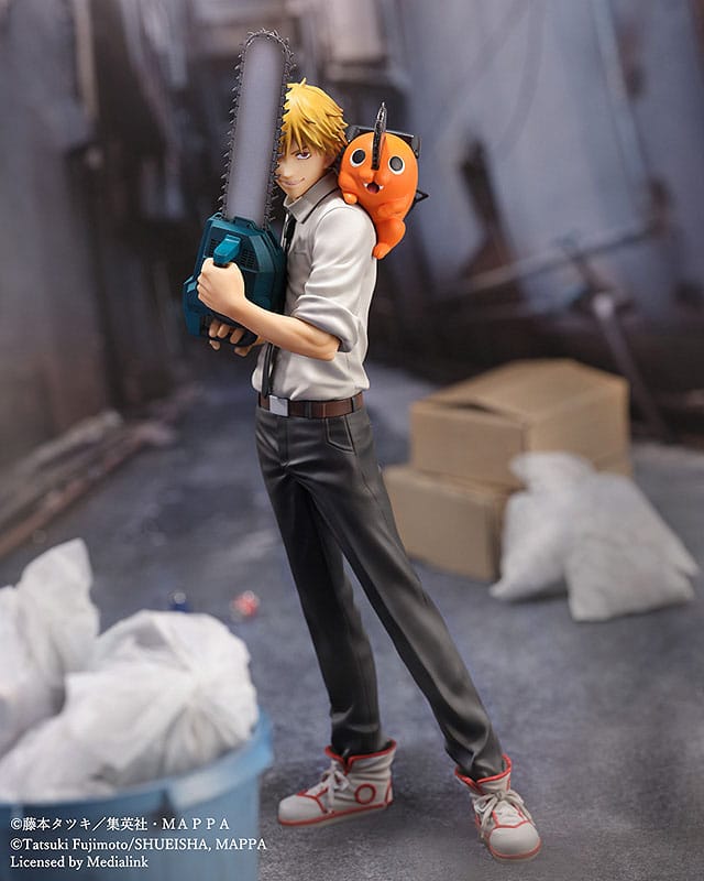 Chainsaw Man S-Fire PVC Statue 1/7 Denji & Pochita 24 cm 4580779527701