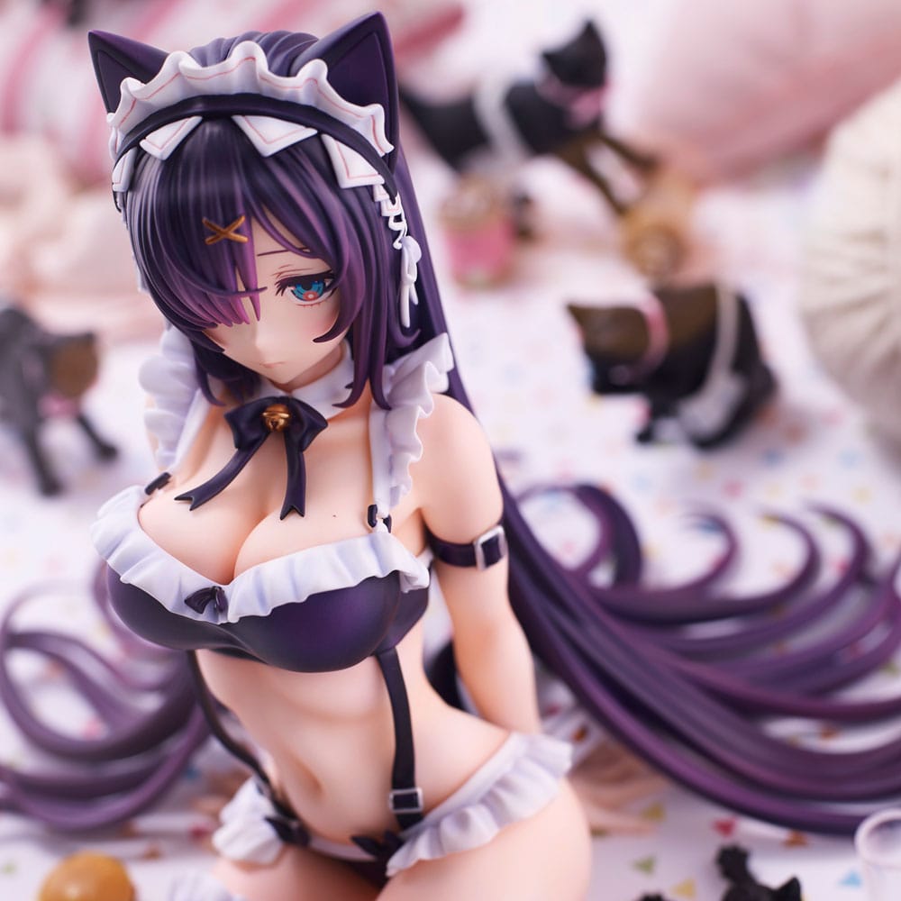 Original Character Statue PVC Cat Maid 15 cm 4589642714897