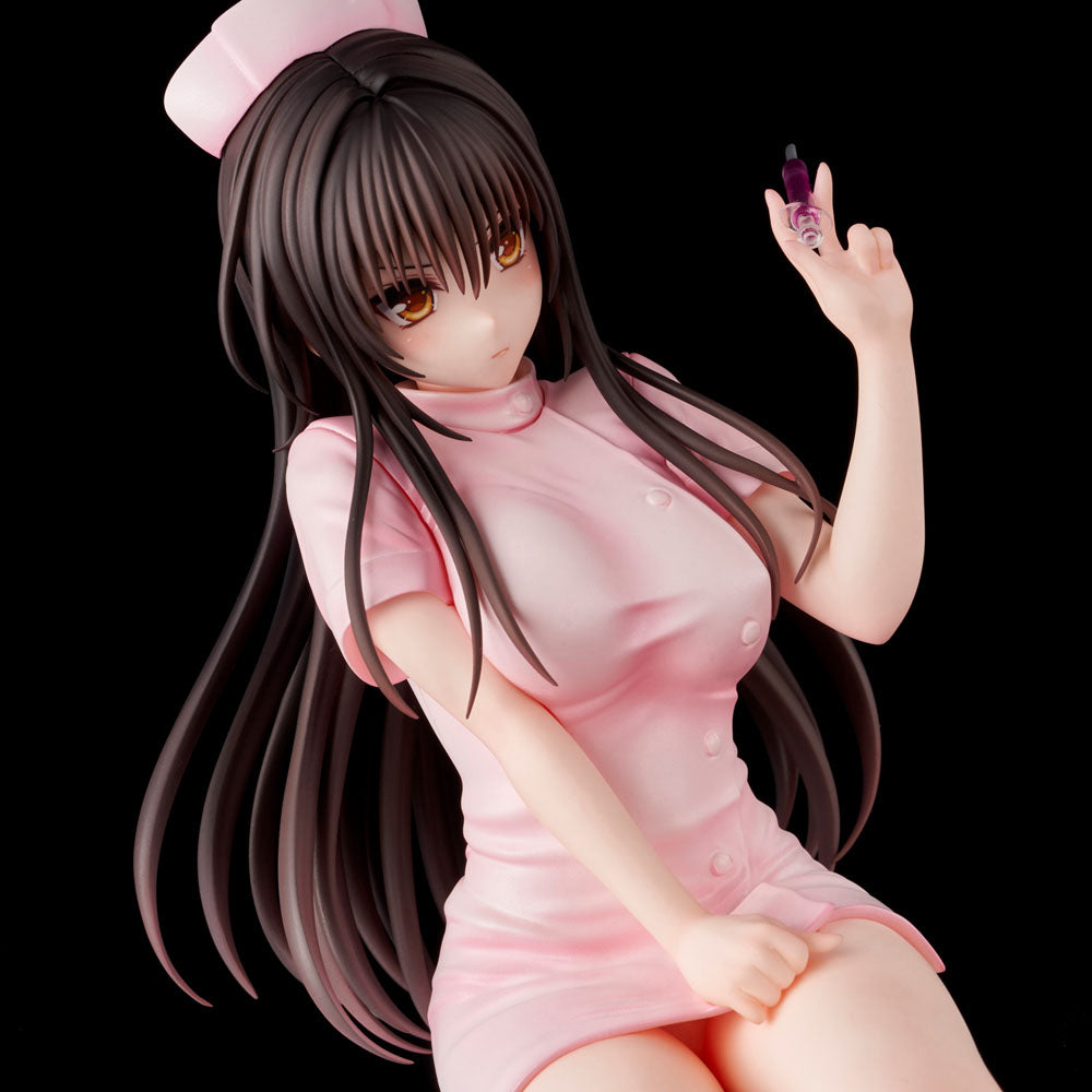 To Love-Ru Darkness Statue PVC Yui Kotegawa Nurse Cos 22 cm 4589642714415