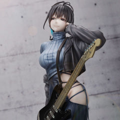 Juroku Illustration PVC Statue Guitar Meimei Backless Dress 26 cm 4589642714675