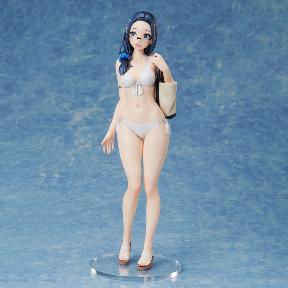 92M Illustration PVC Statue Myopic sister Date-chan Swimsuit Ver. 26 cm 4589642714705