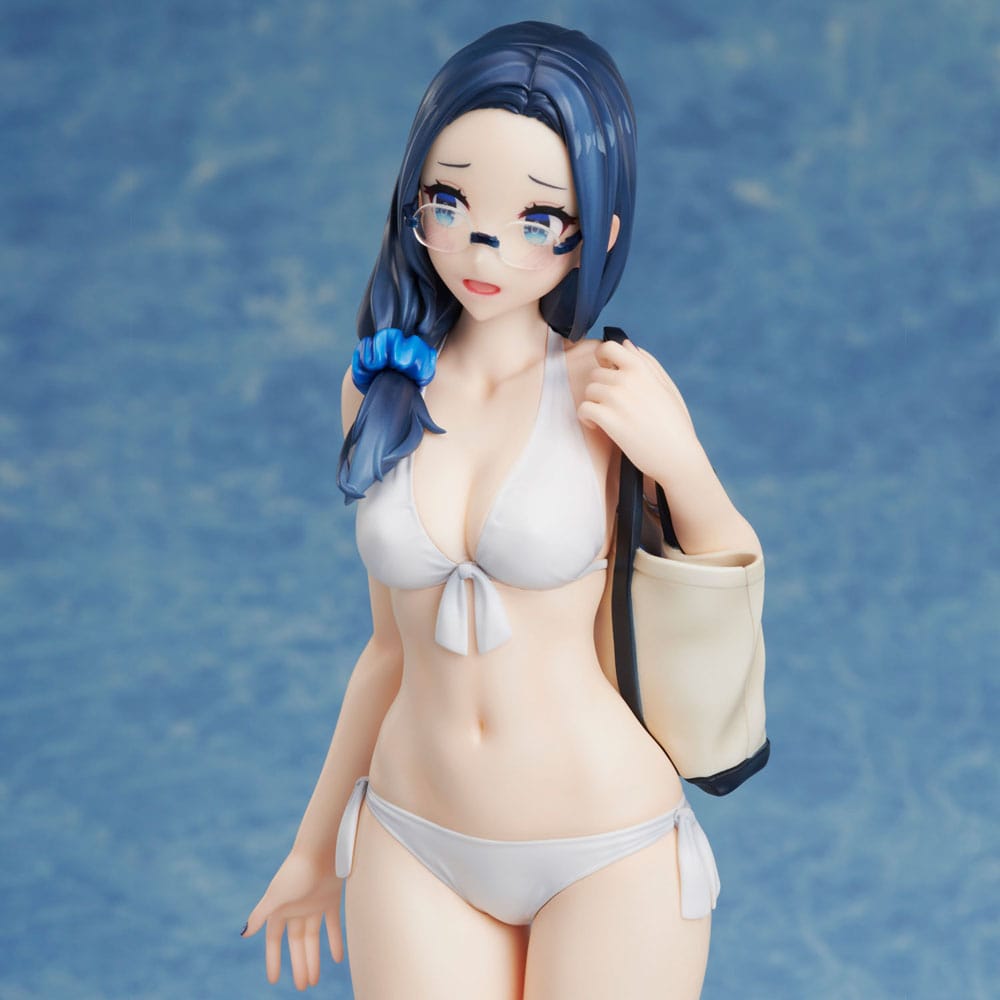 92M Illustration PVC Statue Myopic sister Date-chan Swimsuit Ver. 26 cm 4589642714705