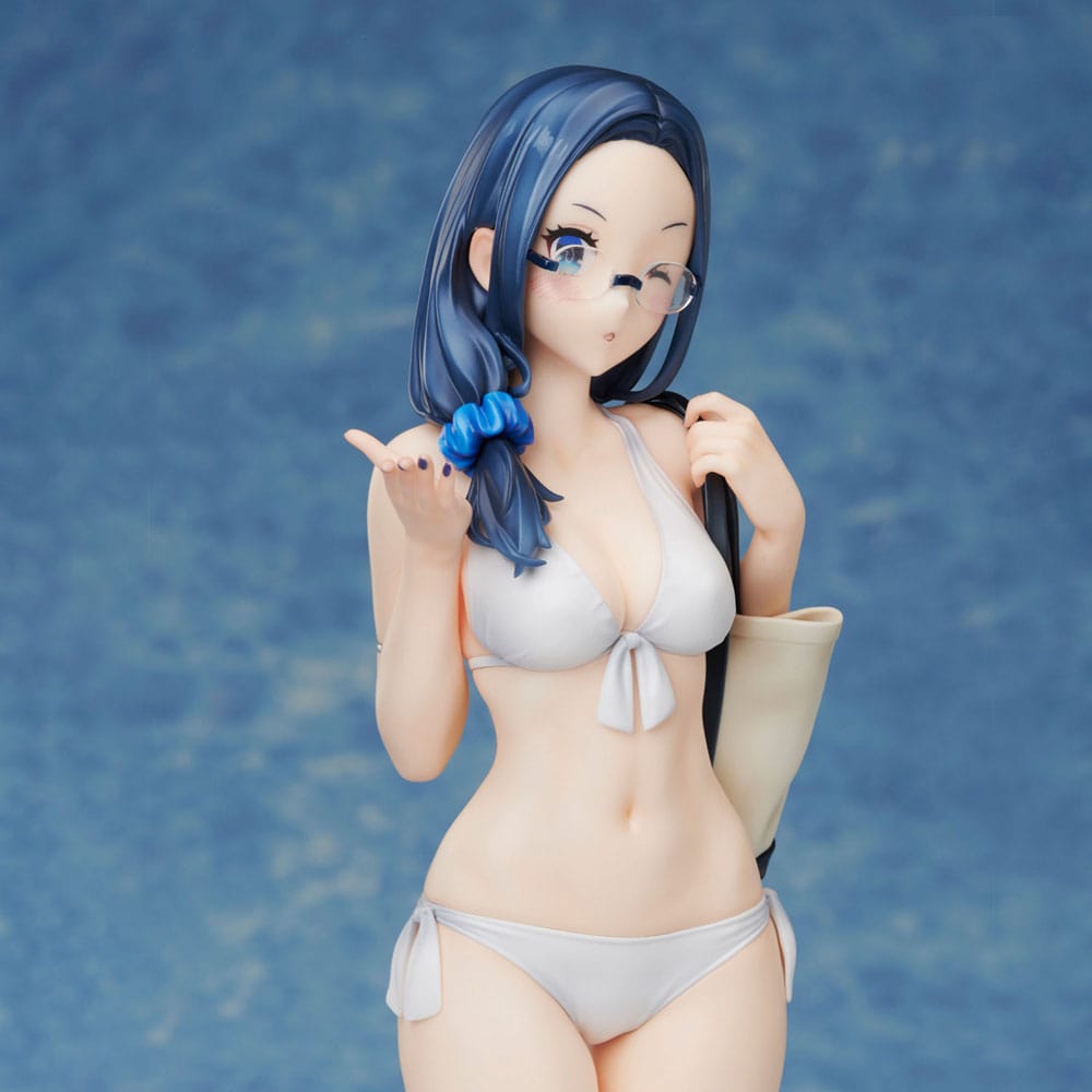 92M Illustration PVC Statue Myopic sister Date-chan Swimsuit Ver. Limited Edition 26 cm 4589642714712