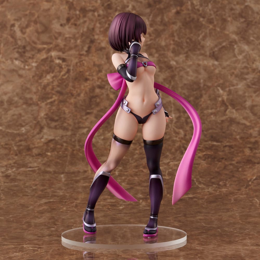 Ayakashi Triangle Statue PVC Suzu Kanade Purification Ninja costume Ver. 25 cm 4589642714507