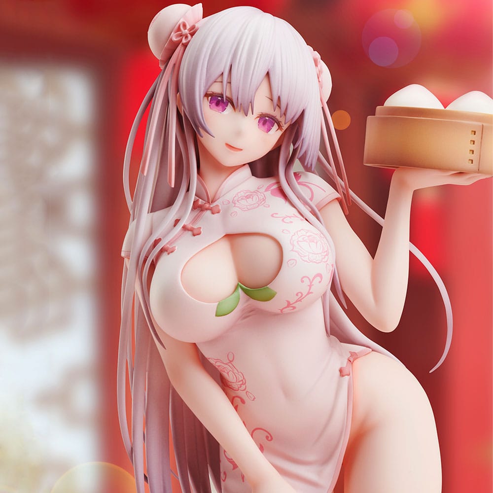 Original Character PVC Statue Miko Illustration Momoman-chan 29 cm 4589642714521