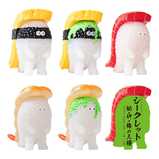 Original Character Mini Figures 1/1 Real Sushi Size 7 cm Sushi Monster Sortiment (6) 4571335888985