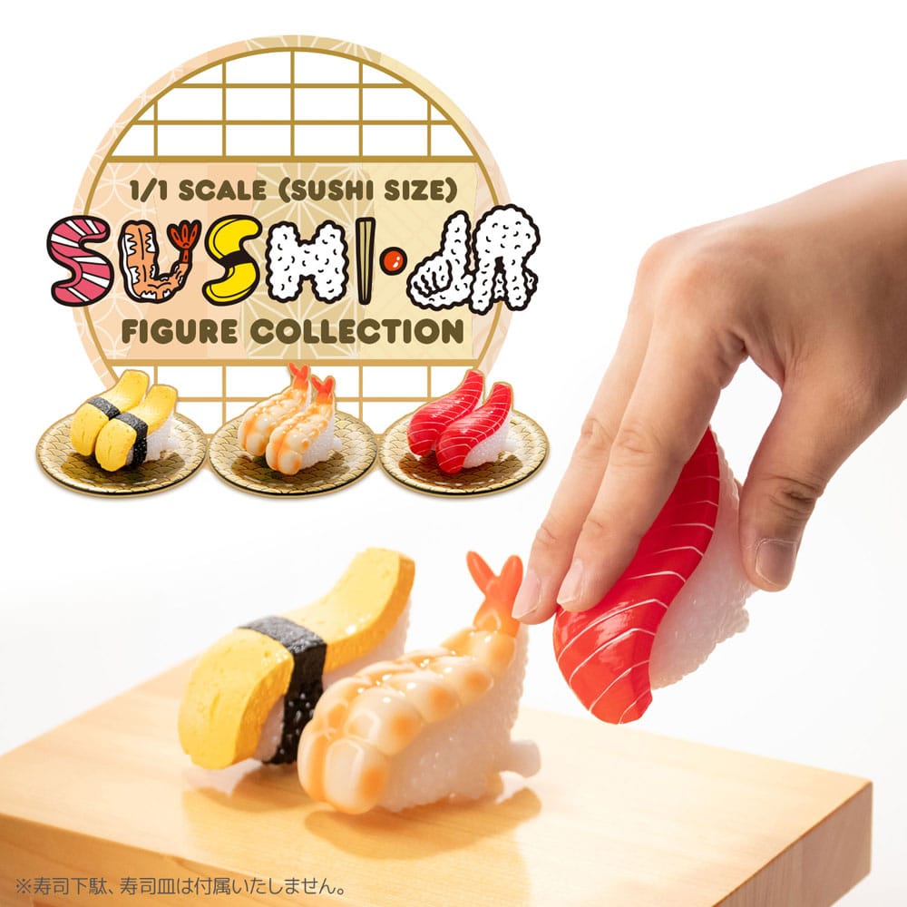 Original Character Mini Figures 1/1 Real Sushi Size 7 cm Sushi Monster Sortiment (6) 4571335888985