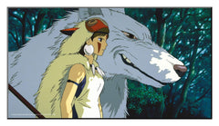 Studio Ghibli Wooden Wall Art Princess Mononoke 37,5 x 20,5 cm 3760226376804