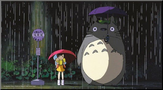 My Neighbor Totoro Wooden Wall Art Bus Stop 3760226376859