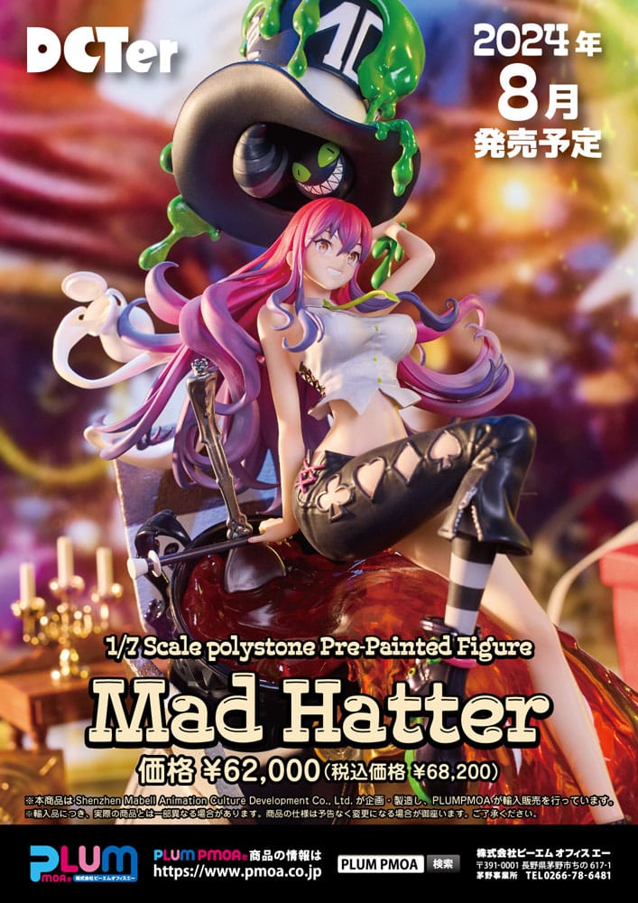 Original Character Statue 1/7 Mad Hatter 25 cm 4582362387006