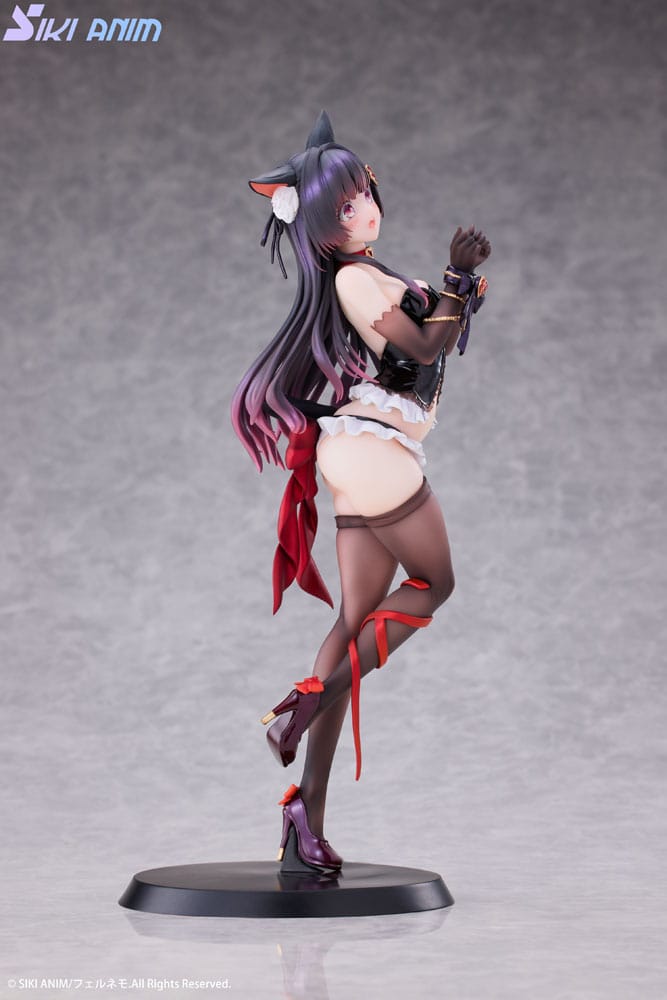 Original Character PVC Statue 1/7 Shibarare Cat Ruhuna-chan 26 cm 6977299860049