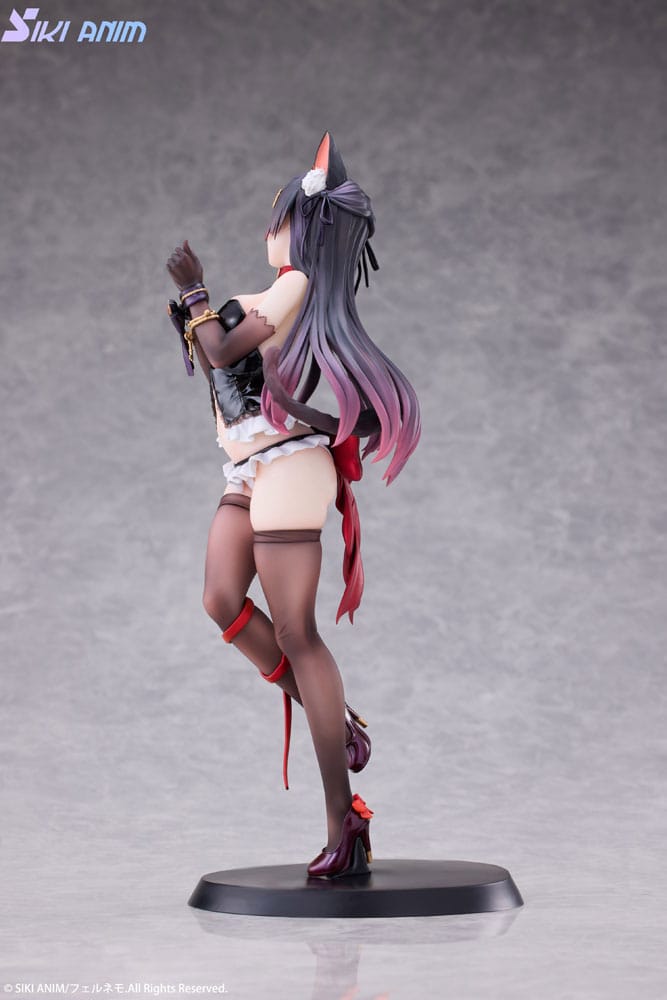 Original Character PVC Statue 1/7 Shibarare Cat Ruhuna-chan 26 cm 6977299860049