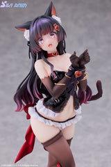 Original Character PVC Statue 1/7 Shibarare Cat Ruhuna-chan 26 cm 6977299860049