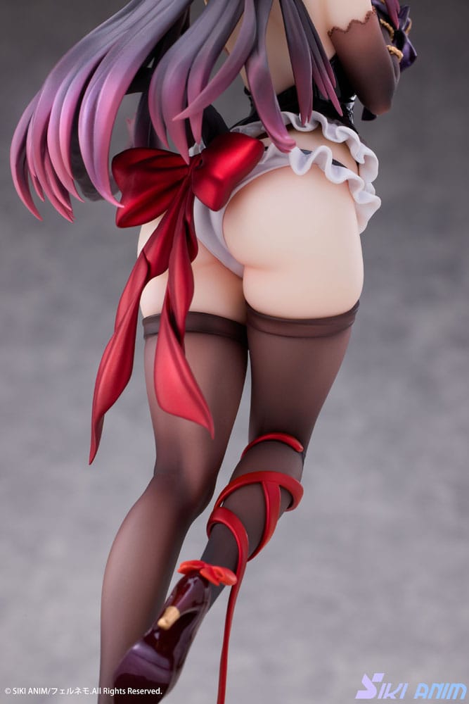 Original Character PVC Statue 1/7 Shibarare Cat Ruhuna-chan 26 cm 6977299860049