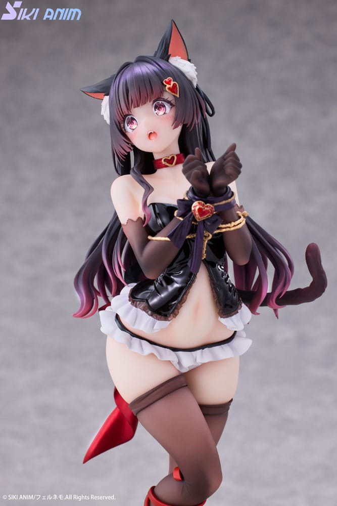 Original Character PVC Statue 1/7 Shibarare Cat Ruhuna-chan Deluxe Edition 26 cm 6977299860056