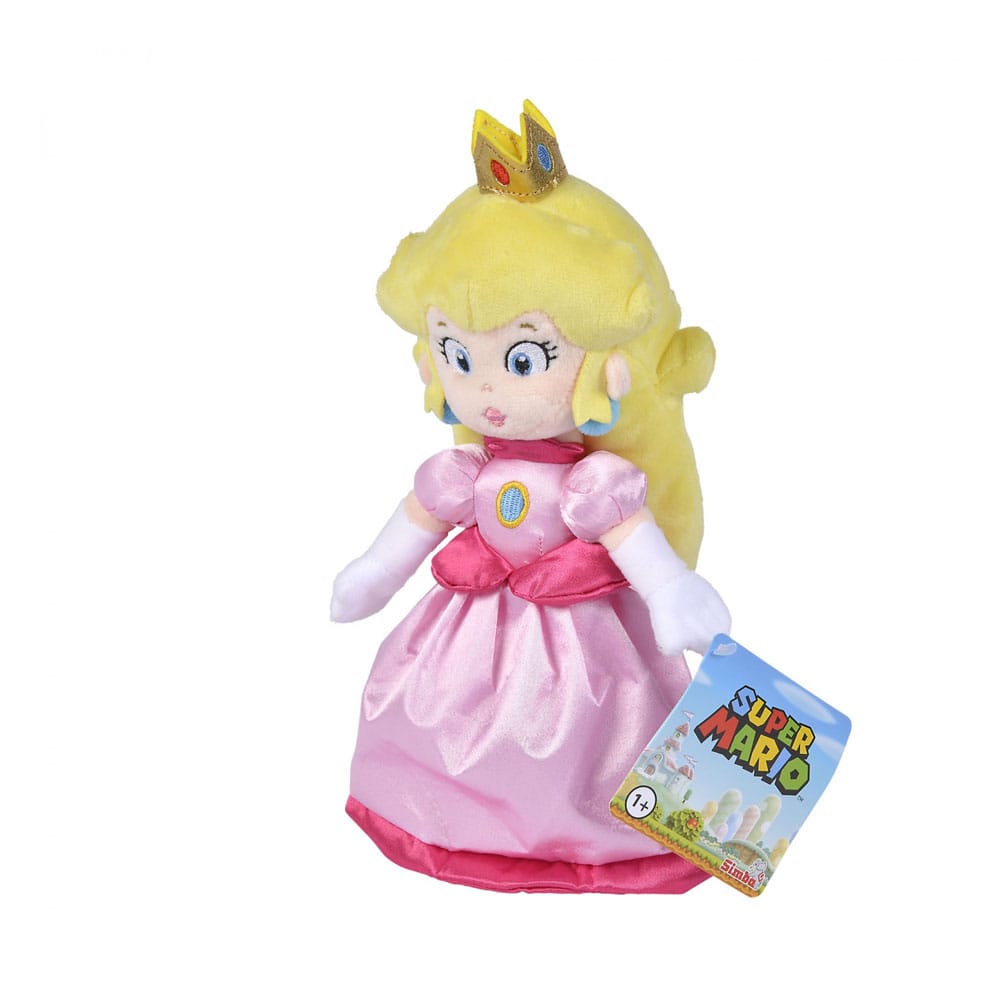 Super Mario Plush Figure Peach 27 cm 4006592088248