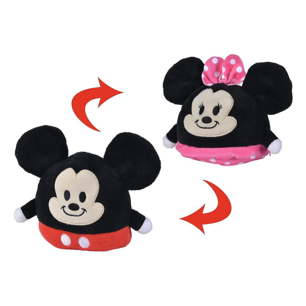 Disney: Mickey Mouse Reversible Plush Figure Mickey/Minnie 8 cm 5400868013733