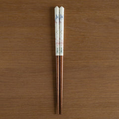 Studio Ghibli lacquered Chopsticks sketches My Neighbor Totoro cherry tree 21 cm 4973307601750