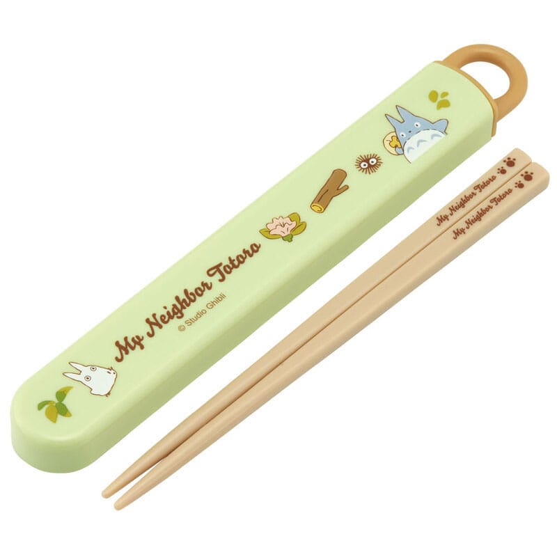 My Neighbor Totoro Chopsticks with Box Totoro & Catbus 16 cm 4973307649493