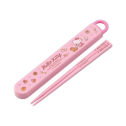 Hello Kitty Chopsticks with Box Sweety pink 16 cm 4973307608070