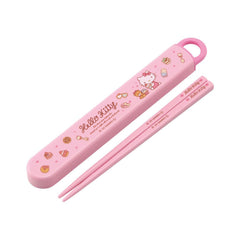 Hello Kitty Chopsticks with Box Sweety pink 16 cm 4973307608070