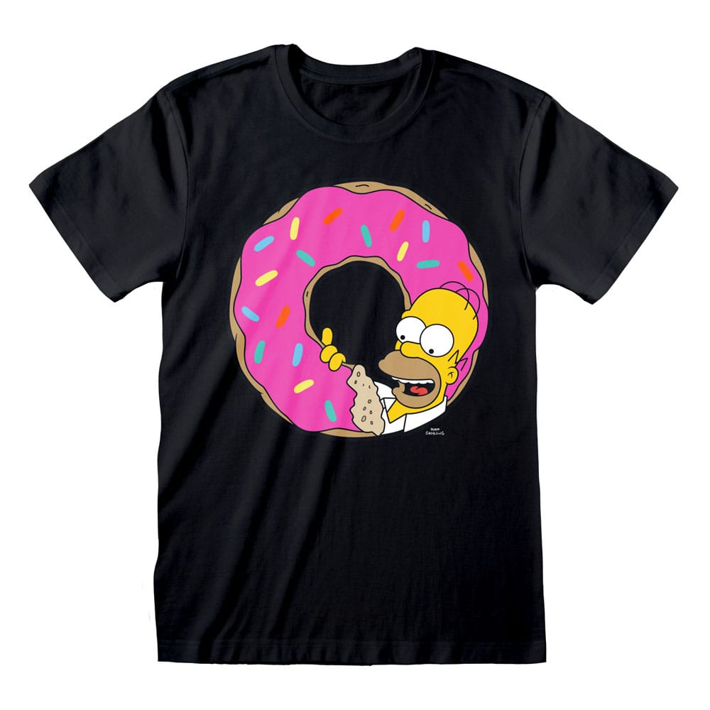 Simpsons T-Shirt Donut Size S 5056811529341