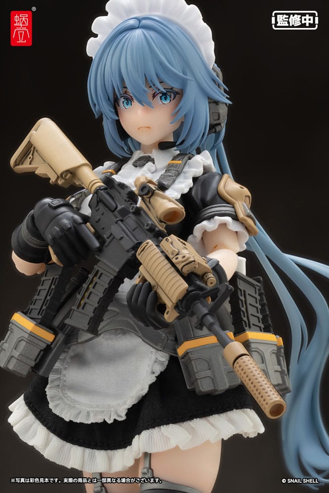 Original Character Action Figure Kit 1/12 RA-02 Tactical Maid Kazune Tokiwa 16 cm 4902273507667