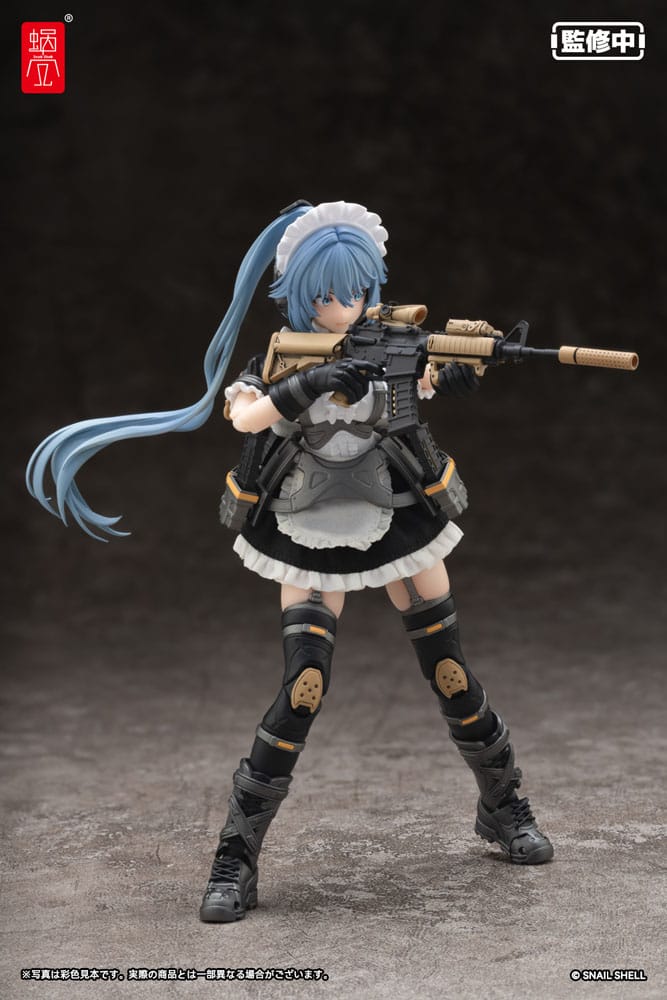 Original Character Action Figure Kit 1/12 RA-02 Tactical Maid Kazune Tokiwa 16 cm 4902273507667