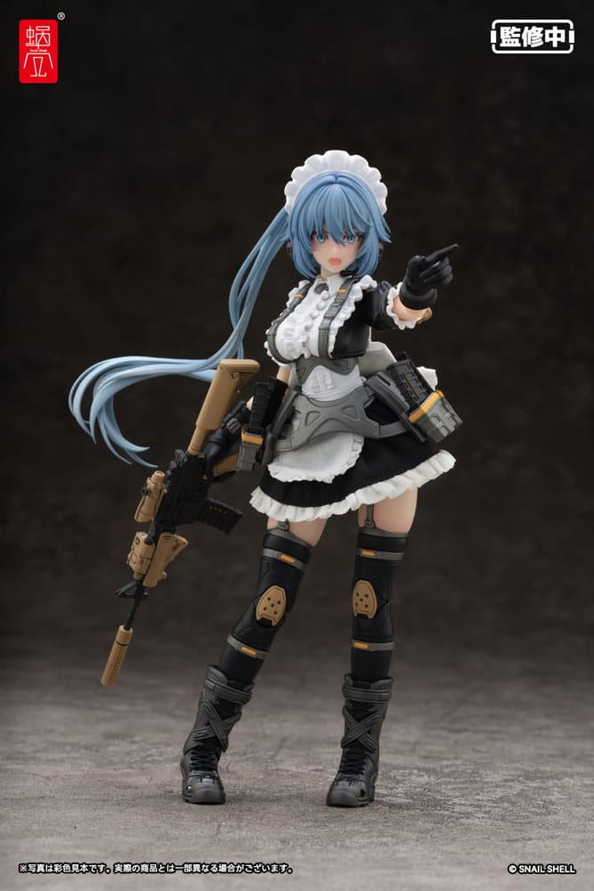 Original Character Action Figure Kit 1/12 RA-02 Tactical Maid Kazune Tokiwa 16 cm 4902273507667