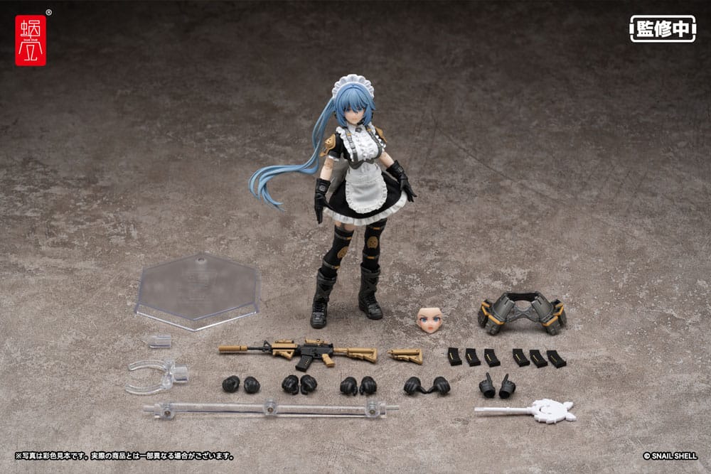 Original Character Action Figure Kit 1/12 RA-02 Tactical Maid Kazune Tokiwa 16 cm 4902273507667