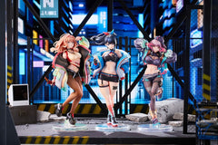 Gridman Universe PVC Statues 3-Pack 1/7 Rikka Takarada, Akane Shinjo, Yume Minami: Dreamy Divas Ver. 4580590205543