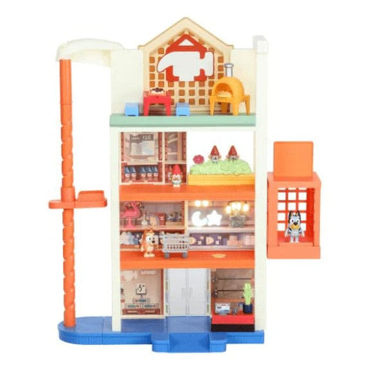 Bluey: Shopping Mall with Accessories Play Set 0630996175521