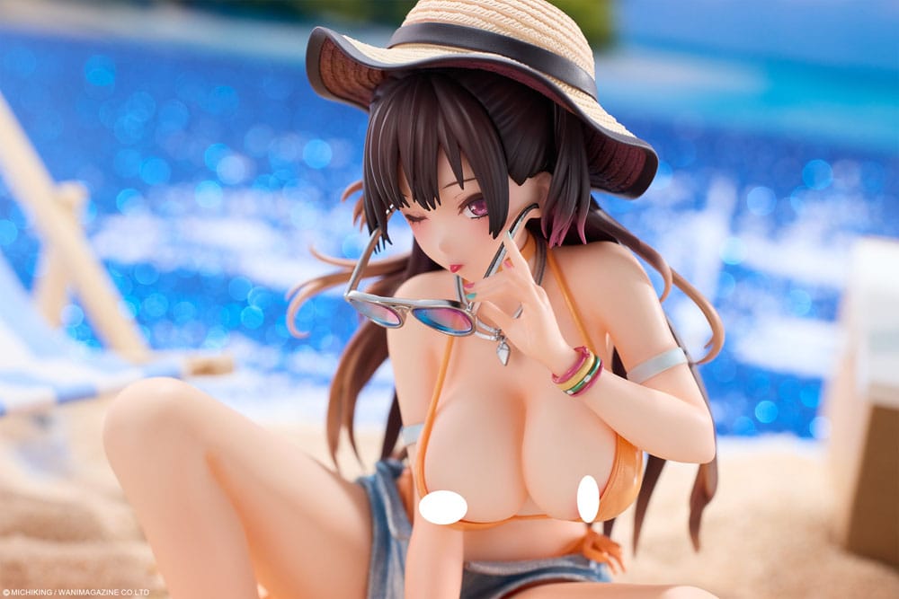 Asanagi Original Character Statue 1/6 Azato san Swimsuit Ver. 18 cm 6975940390044