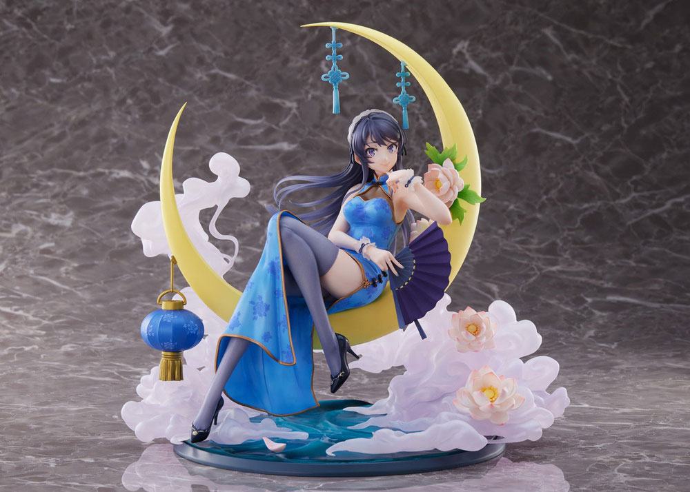 Rascal Does Not Dream of Bunny Girl Senpai PVC Statue 1/7 Mai Sakurajima Chinese Dress Ver. 25 cm 4988611322581