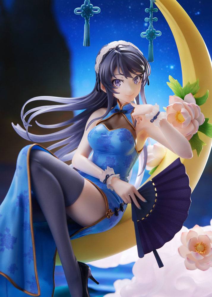 Rascal Does Not Dream of Bunny Girl Senpai PVC Statue 1/7 Mai Sakurajima Chinese Dress Ver. 25 cm 4988611322581