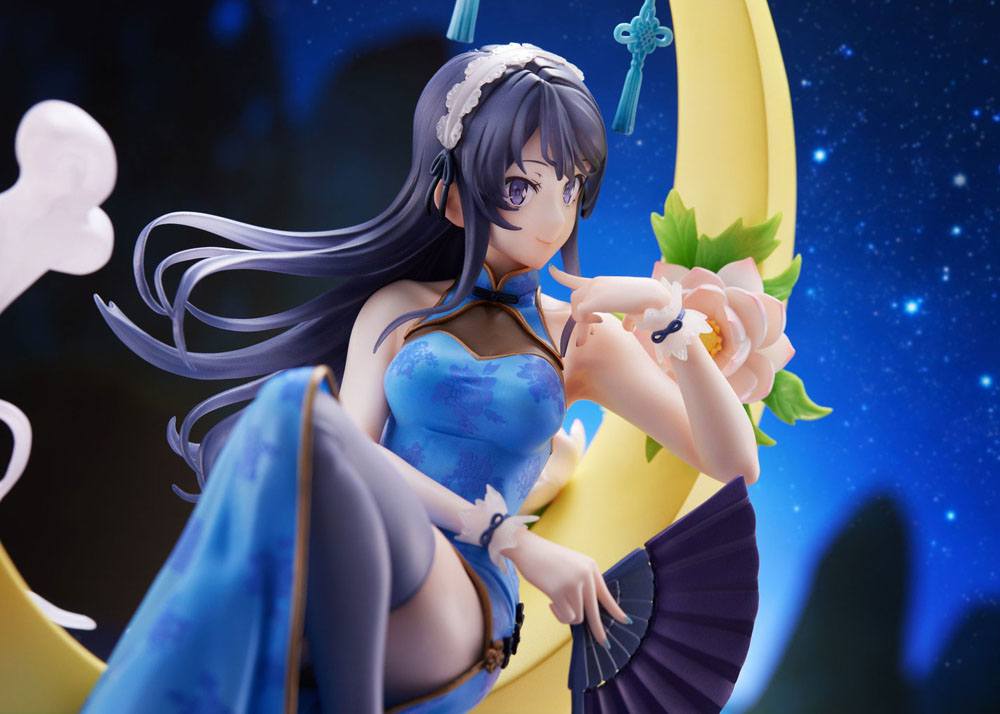 Rascal Does Not Dream of Bunny Girl Senpai PVC Statue 1/7 Mai Sakurajima Chinese Dress Ver. 25 cm 4988611322581