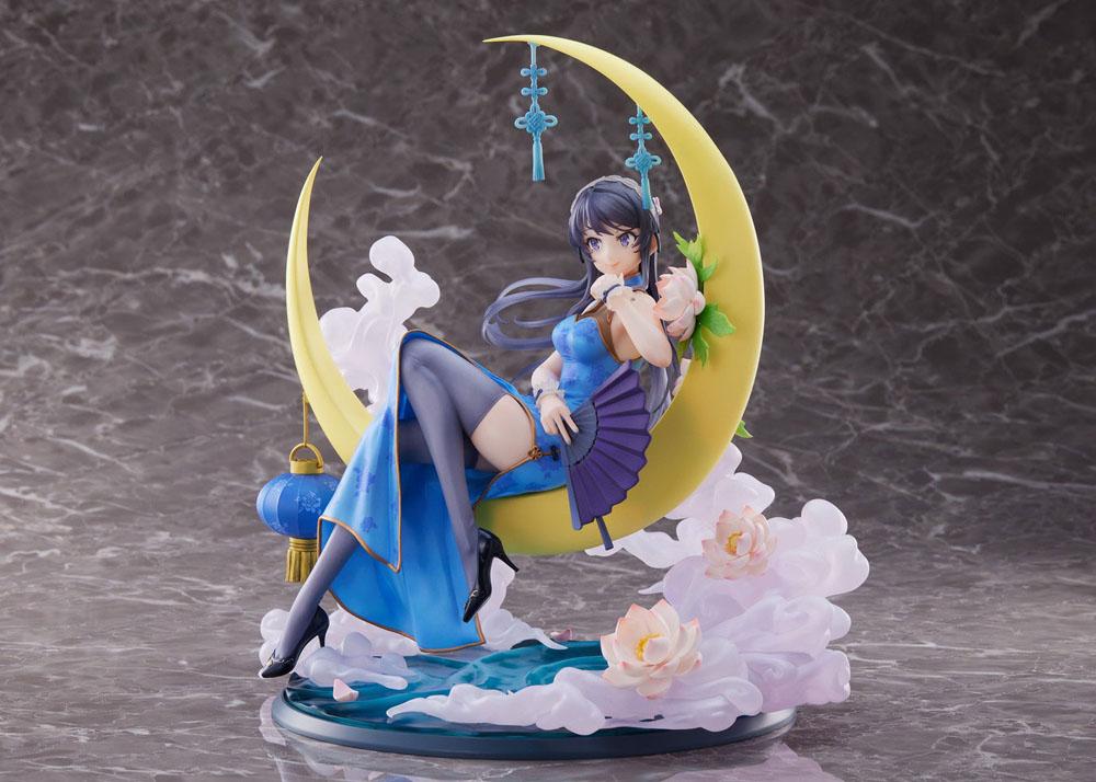 Rascal Does Not Dream of Bunny Girl Senpai PVC Statue 1/7 Mai Sakurajima Chinese Dress Ver. 25 cm 4988611322581