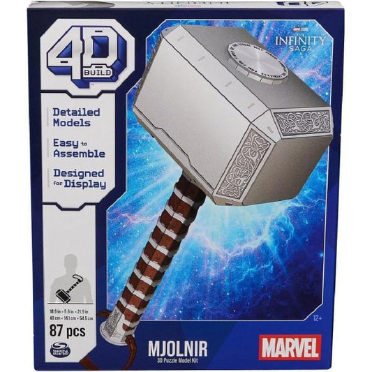 Marvel: 4D Build - Thor Mjolnir Hammer 3D Puzzle 0681147013506