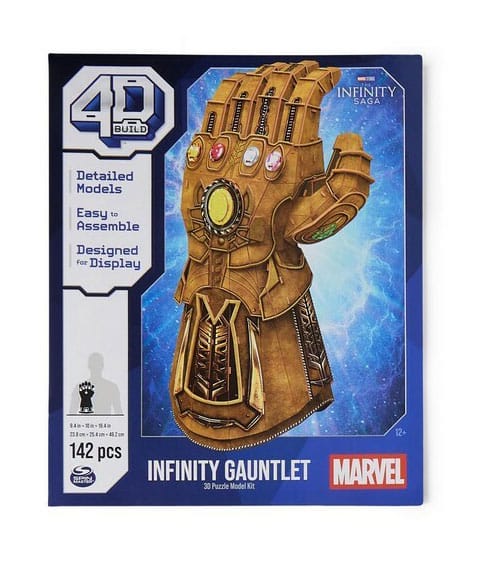 Marvel: 4D Build - Infinity Gauntlet 3D Puzzle 0681147013414