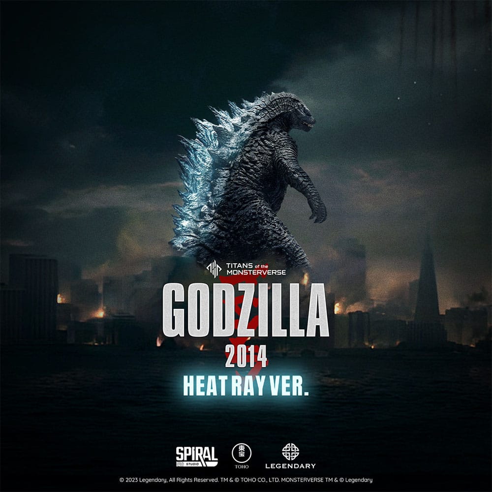 Godzilla 2014 Titans of the Monsterverse PVC Statue Godzilla (Heat Ray Version) 44 cm 8857128746066