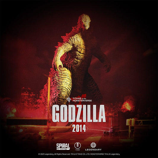 Godzilla 2014 Titans of the Monsterverse PVC  8857128746059