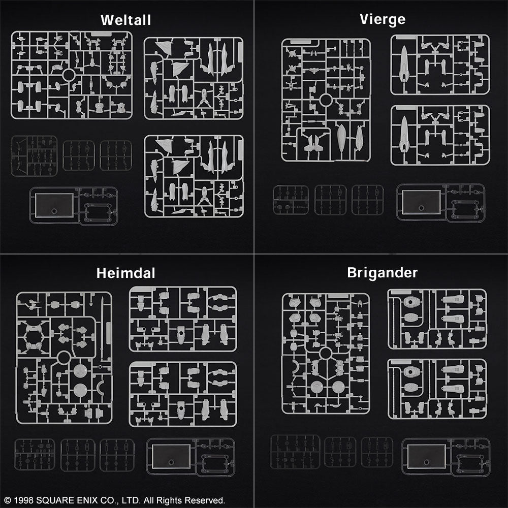 Xenogears Structure Arts Plastic Model Kits 1 4988601348409