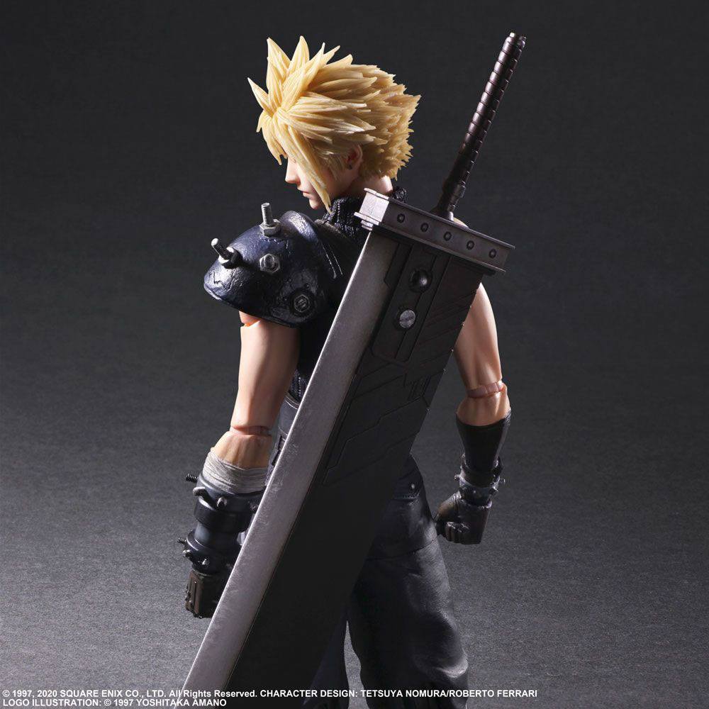 Final Fantasy VII Remake Play Arts Kai Action Figure Cloud Strife Ver. 2 27 cm 4988601350112