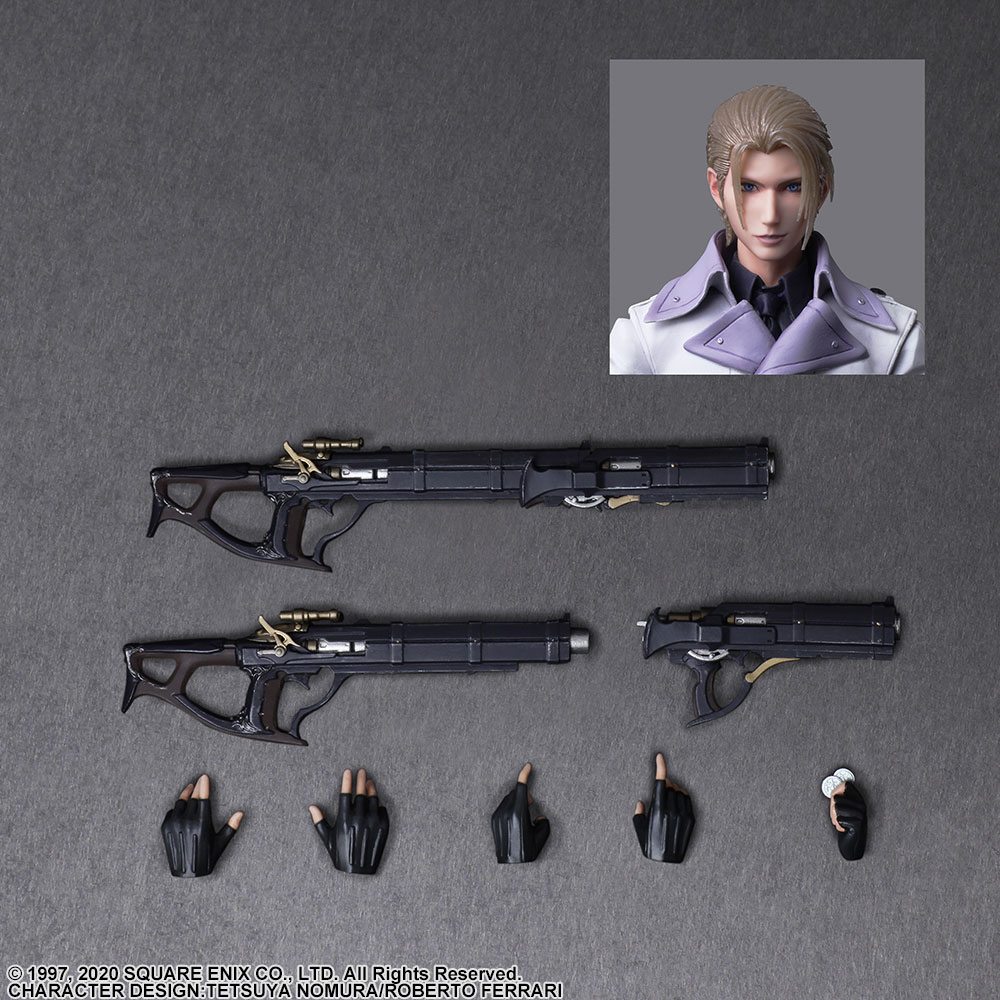 Final Fantasy VII Remake Play Arts Kai Action Figure Rufus 27 cm 4988601354318