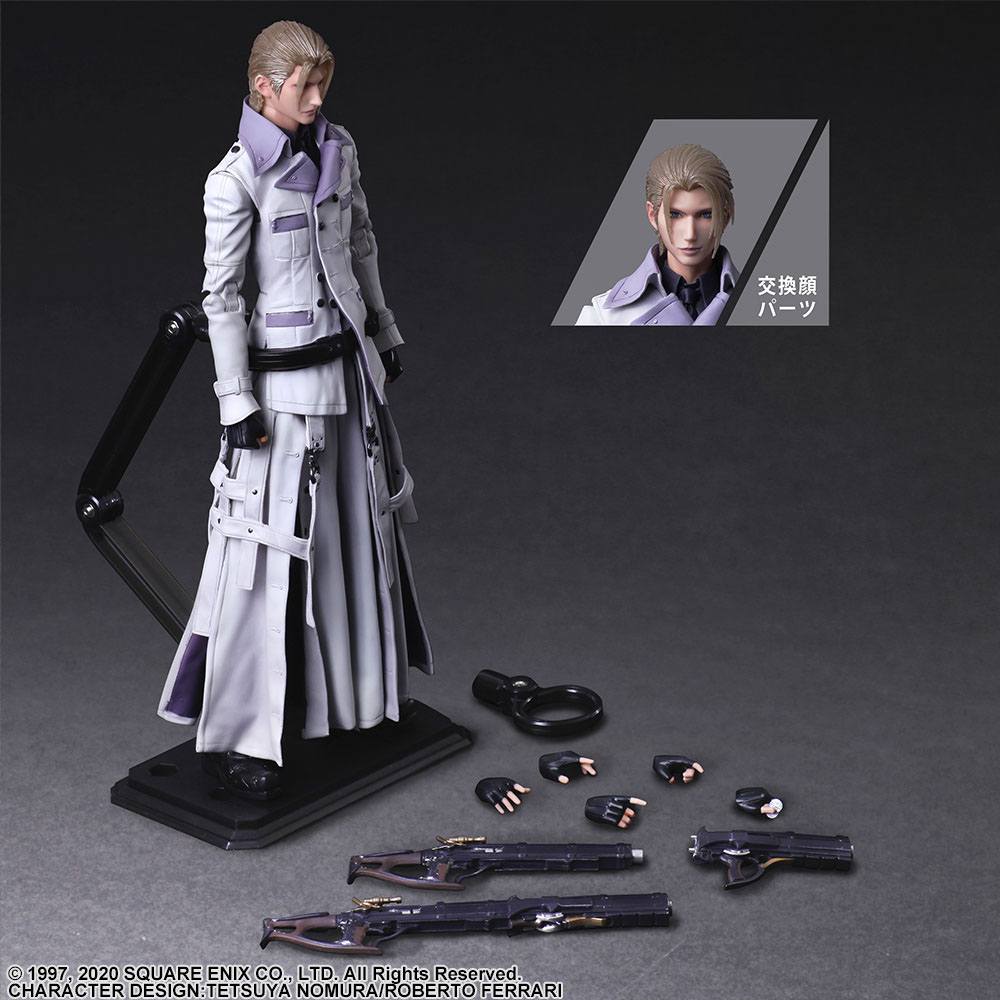 Final Fantasy VII Remake Play Arts Kai Action Figure Rufus 27 cm 4988601354318