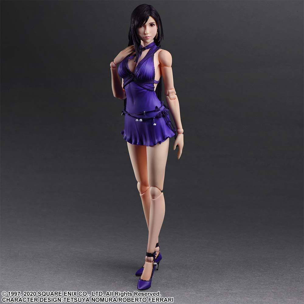 Final Fantasy VII Remake Play Arts Kai Action Figure Tifa Lockhart Dress Ver. 25 cm 4988601357463