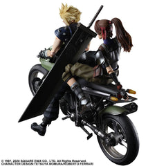 Final Fantasy VII Remake Play Arts Kai Action Figures & Vehicle Jessie, Cloud & Bike 4988601358538